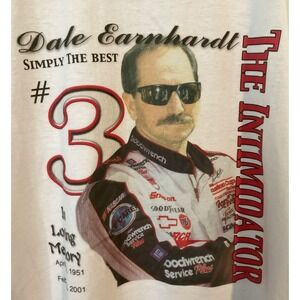 Vintage Dale Earnhardt In Loving Memory T Shirt READ DESCRIPTION